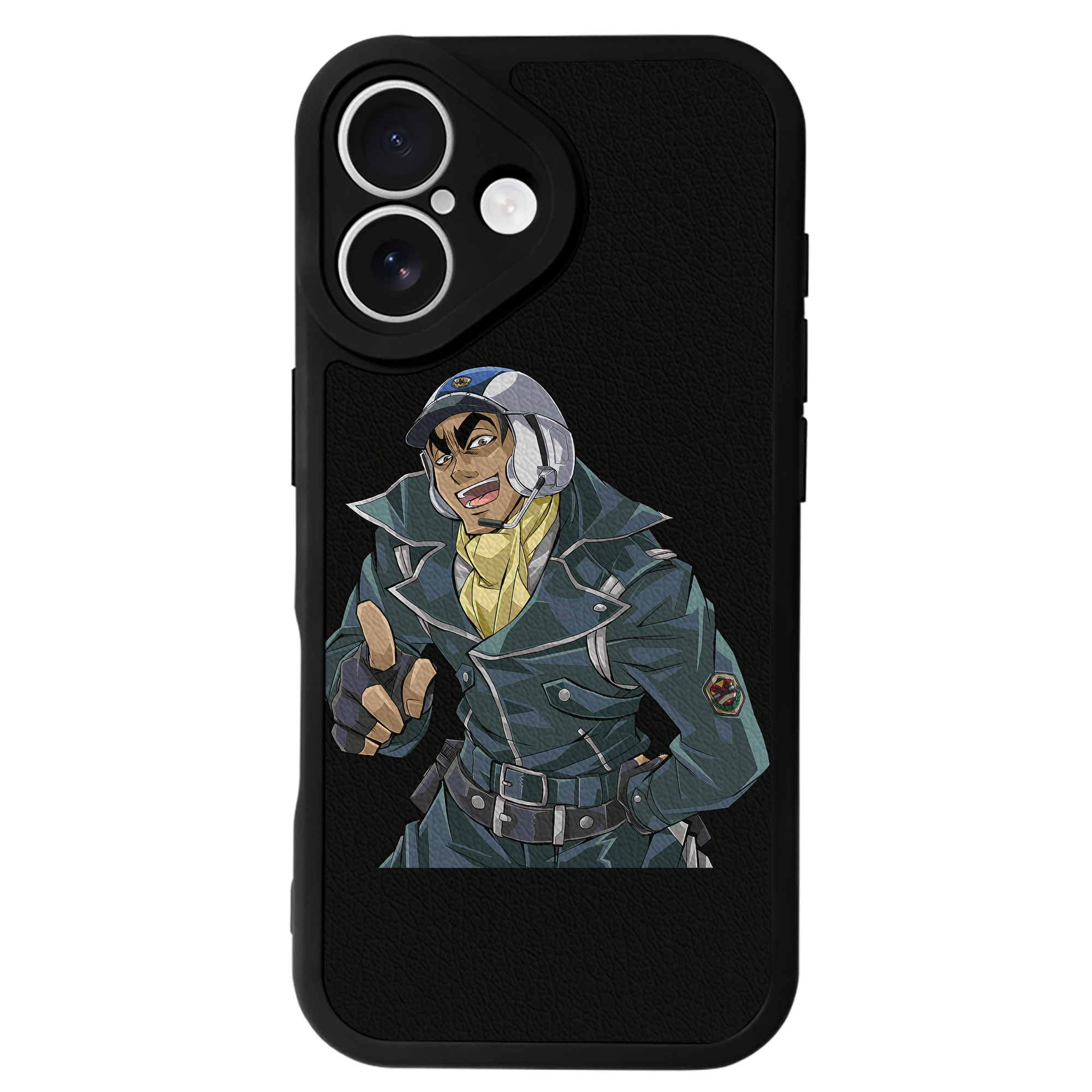 （画像用） 遊☆戯☆王 Yu-Gi-Oh! 【iPhone 16シリーズ対応】シリコンスマホケース（レザー調） 材質：シリコン
